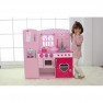 Medinė virtuvėlė su priedais | Pink Kitchen | Classic World CW4119